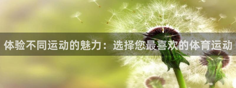 oety欧亿：体验不同运动的魅力：选择您最喜欢的体育运动
